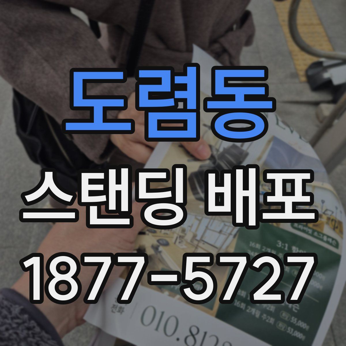 도렴동 스탠딩 배포
