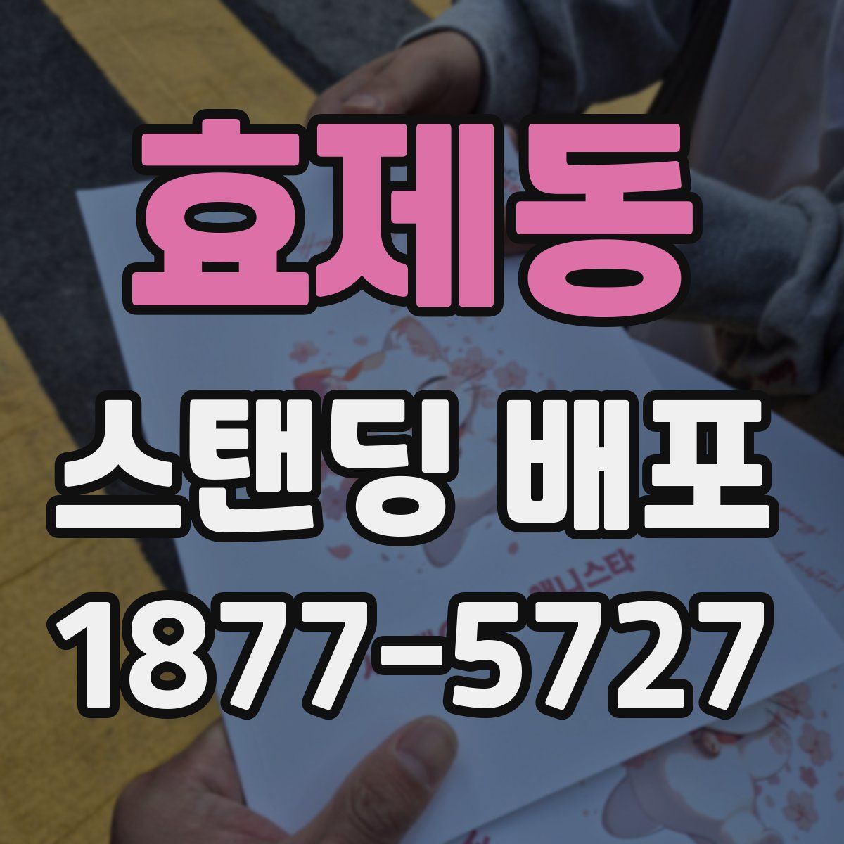 효제동 스탠딩 배포