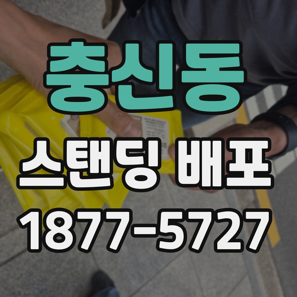 충신동 스탠딩 배포