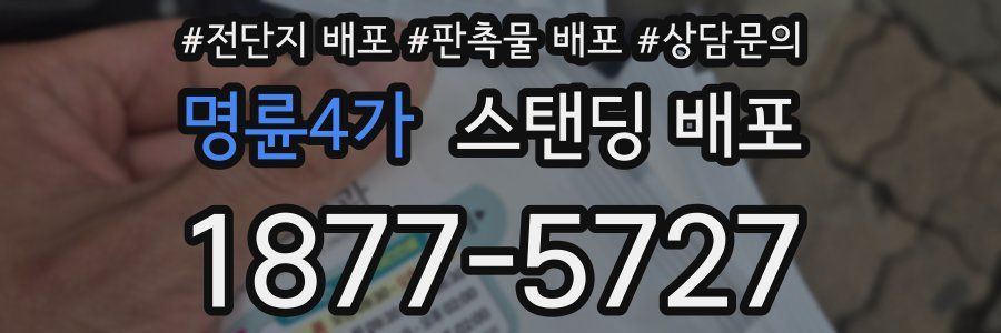 명륜4가 스탠딩 배포
