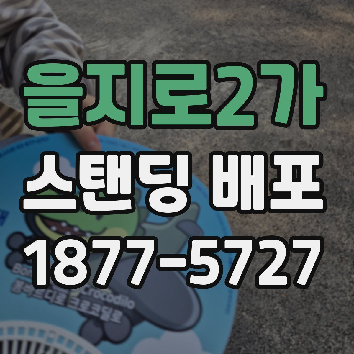 을지로2가 스탠딩 배포