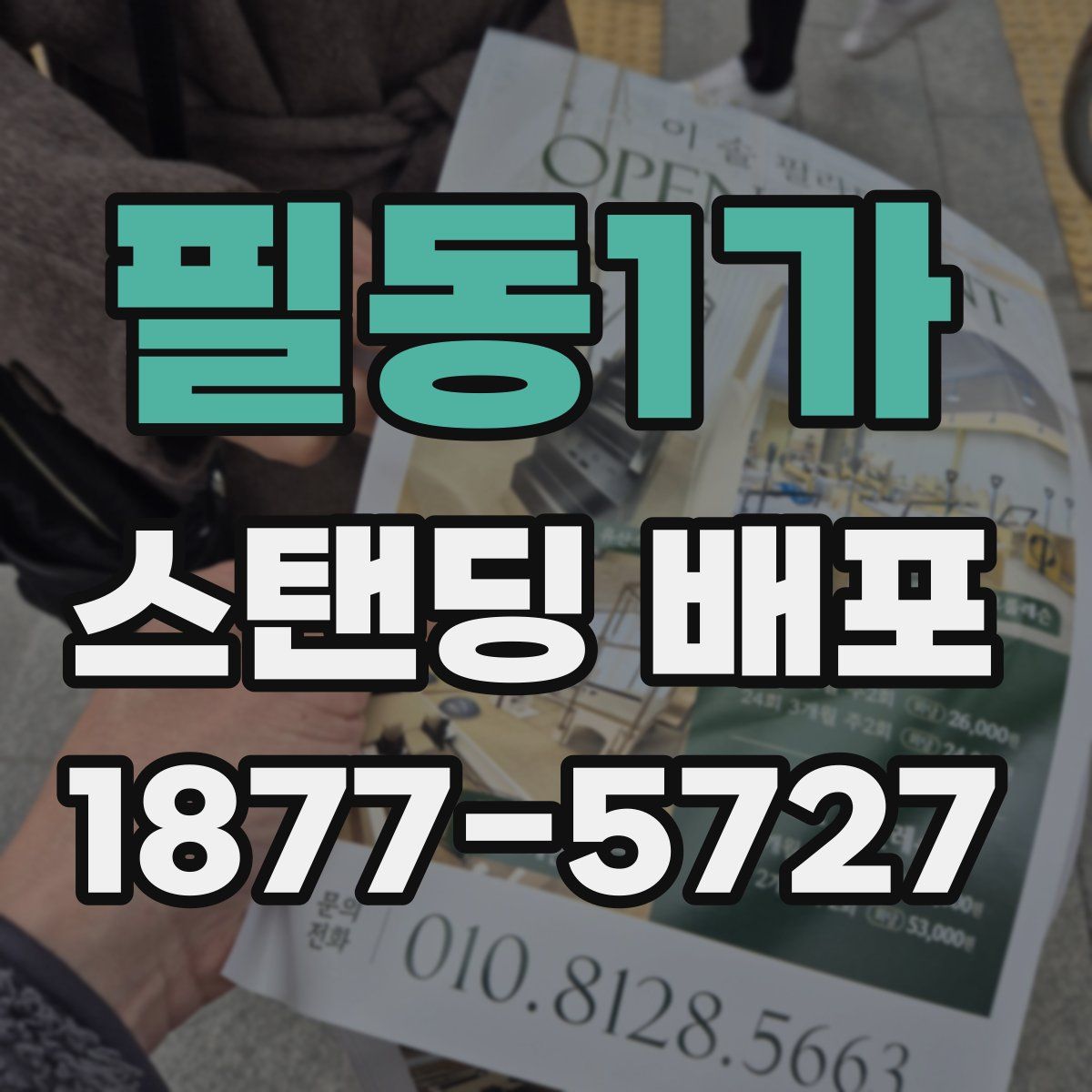 필동1가 스탠딩 배포