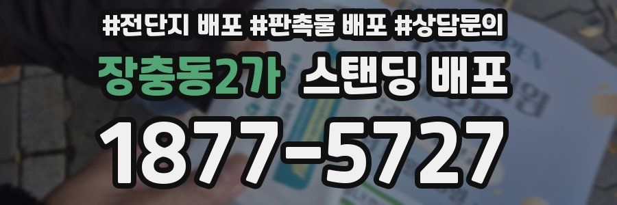 장충동2가 스탠딩 배포