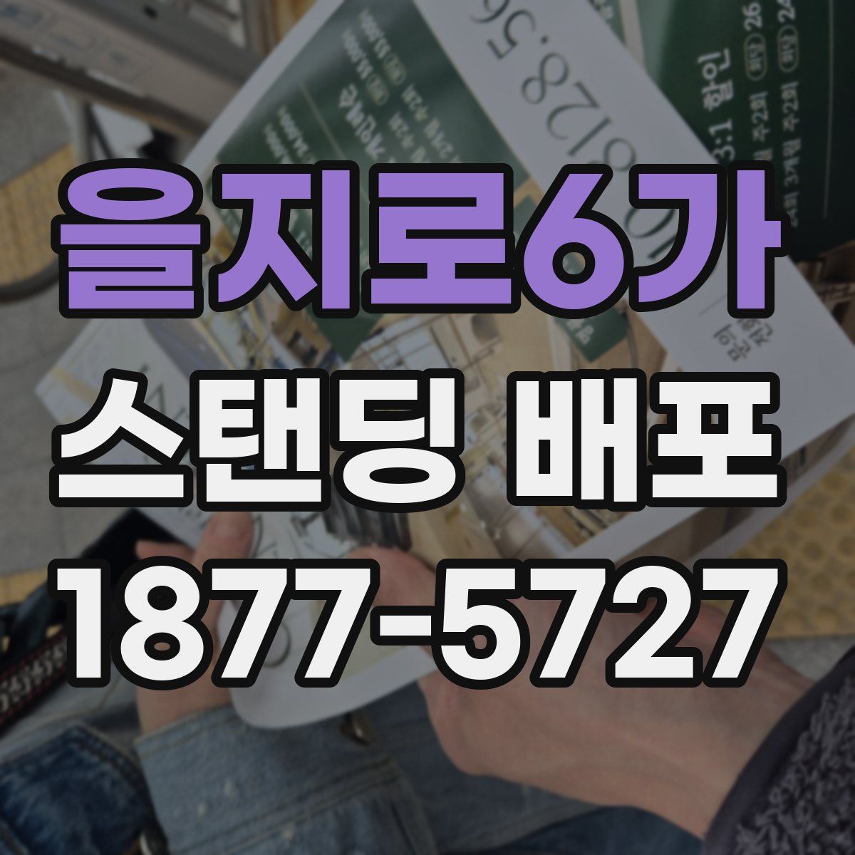 을지로6가 스탠딩 배포