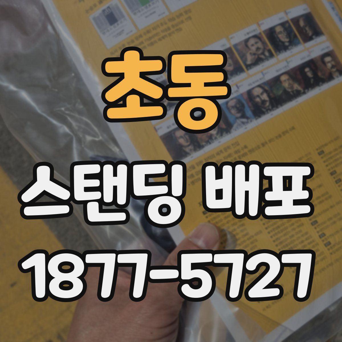 초동 스탠딩 배포