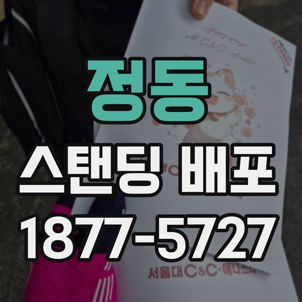 정동 스탠딩 배포