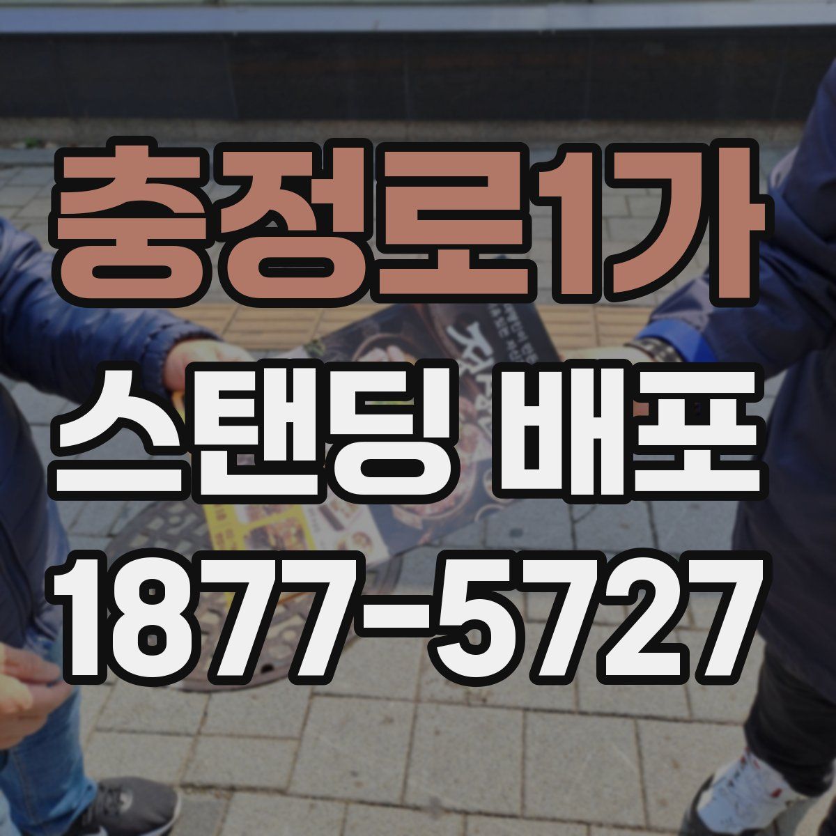 충정로1가 스탠딩 배포