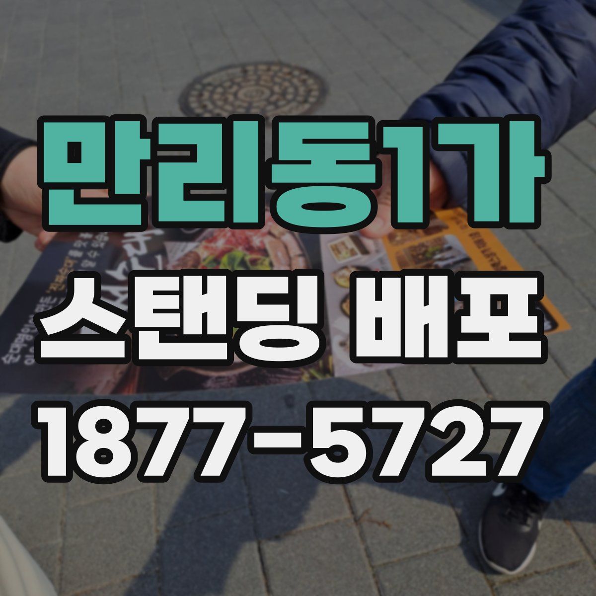 만리동1가 스탠딩 배포