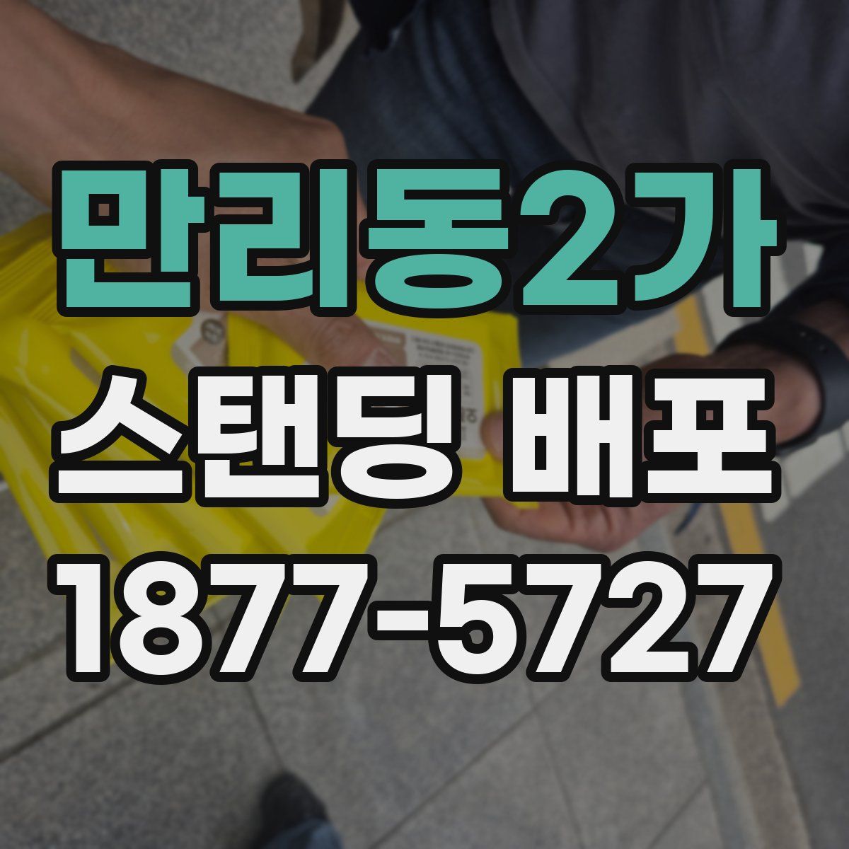 만리동2가 스탠딩 배포