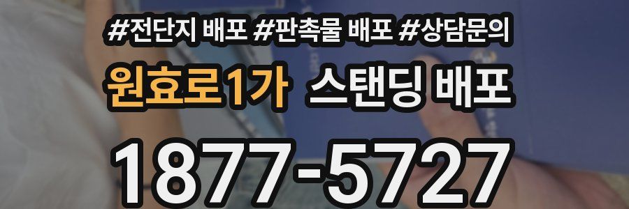 원효로1가 스탠딩 배포