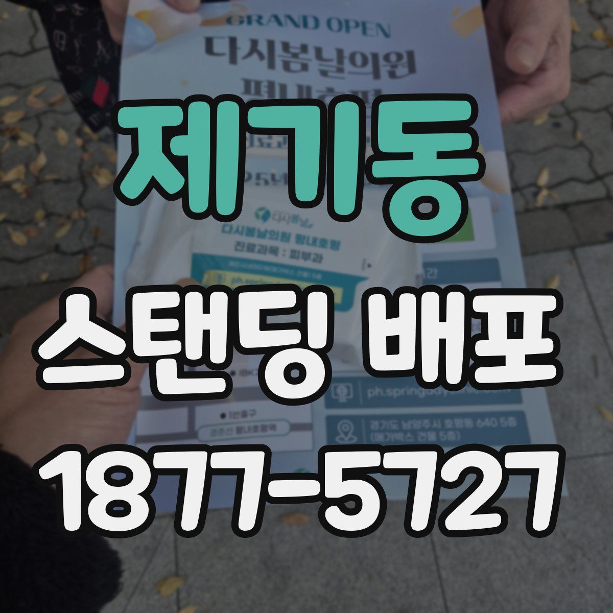 제기동 스탠딩 배포