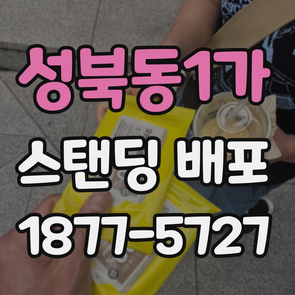 성북동1가 스탠딩 배포