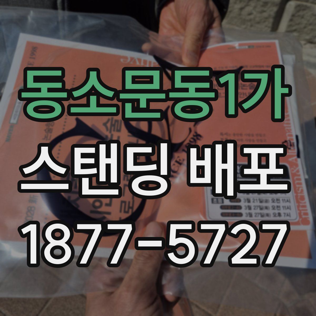 동소문동1가 스탠딩 배포