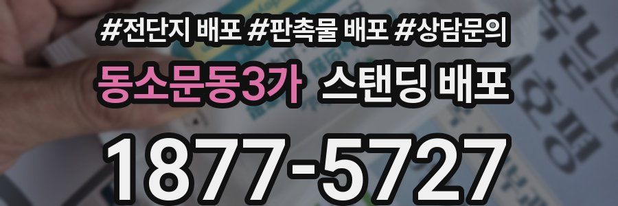 동소문동3가 스탠딩 배포