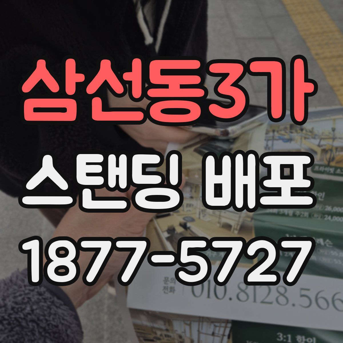 삼선동3가 스탠딩 배포