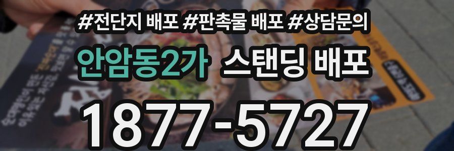 안암동2가 스탠딩 배포