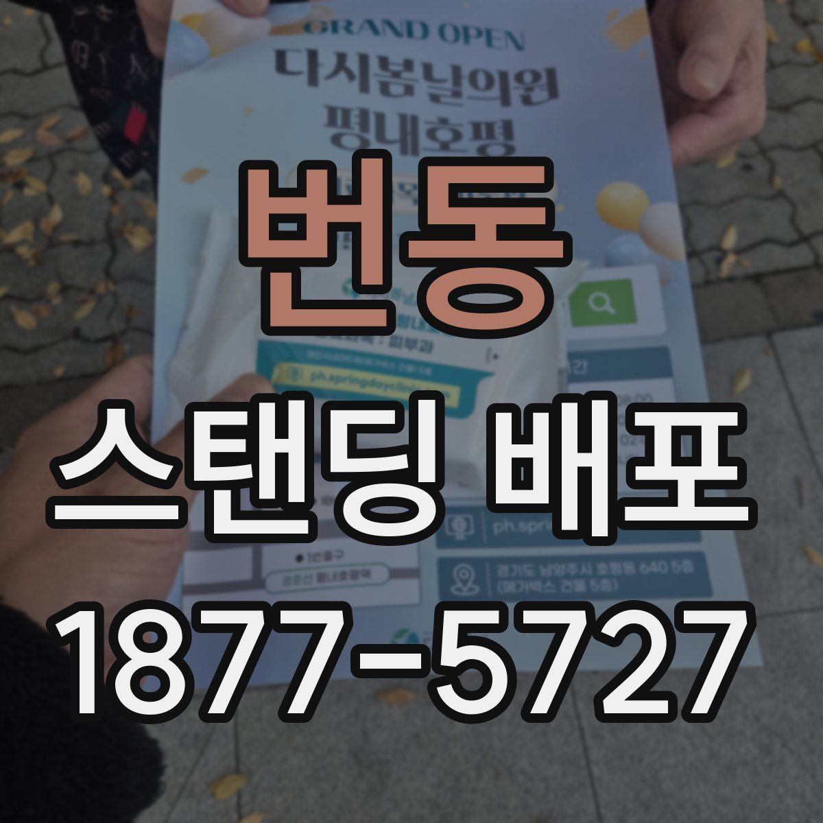 번동 스탠딩 배포