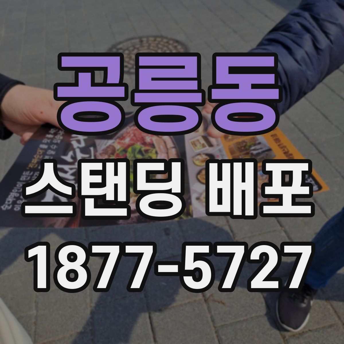 공릉동 스탠딩 배포