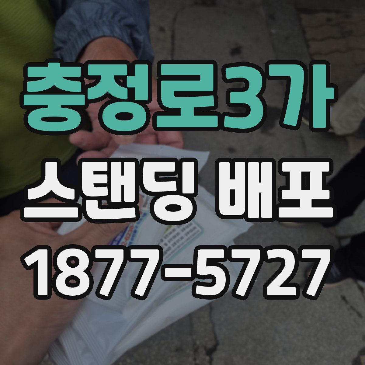 충정로3가 스탠딩 배포