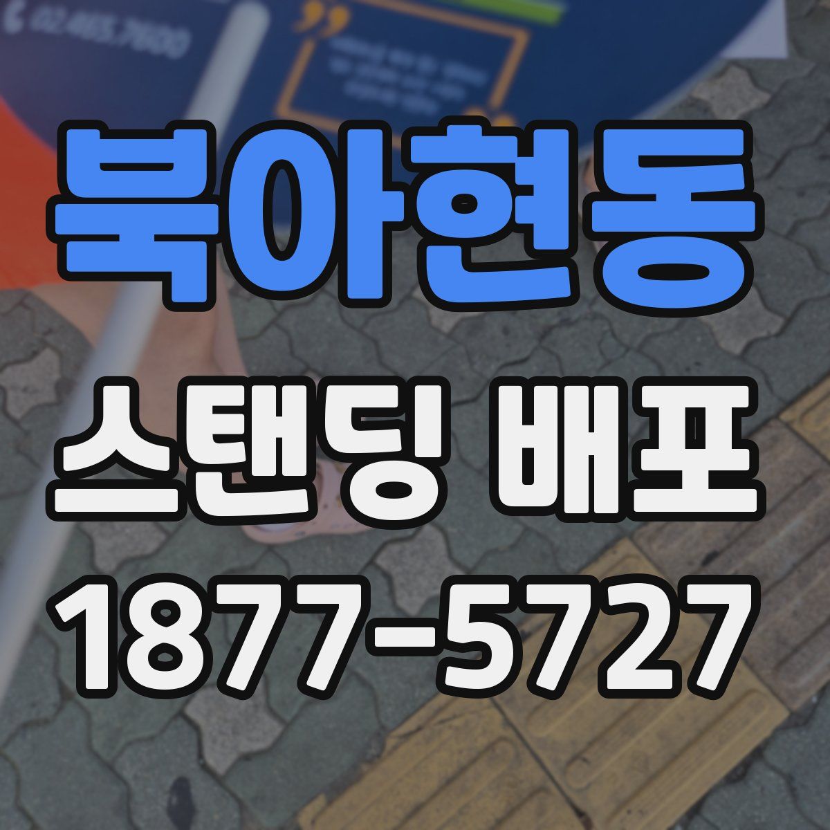 북아현동 스탠딩 배포