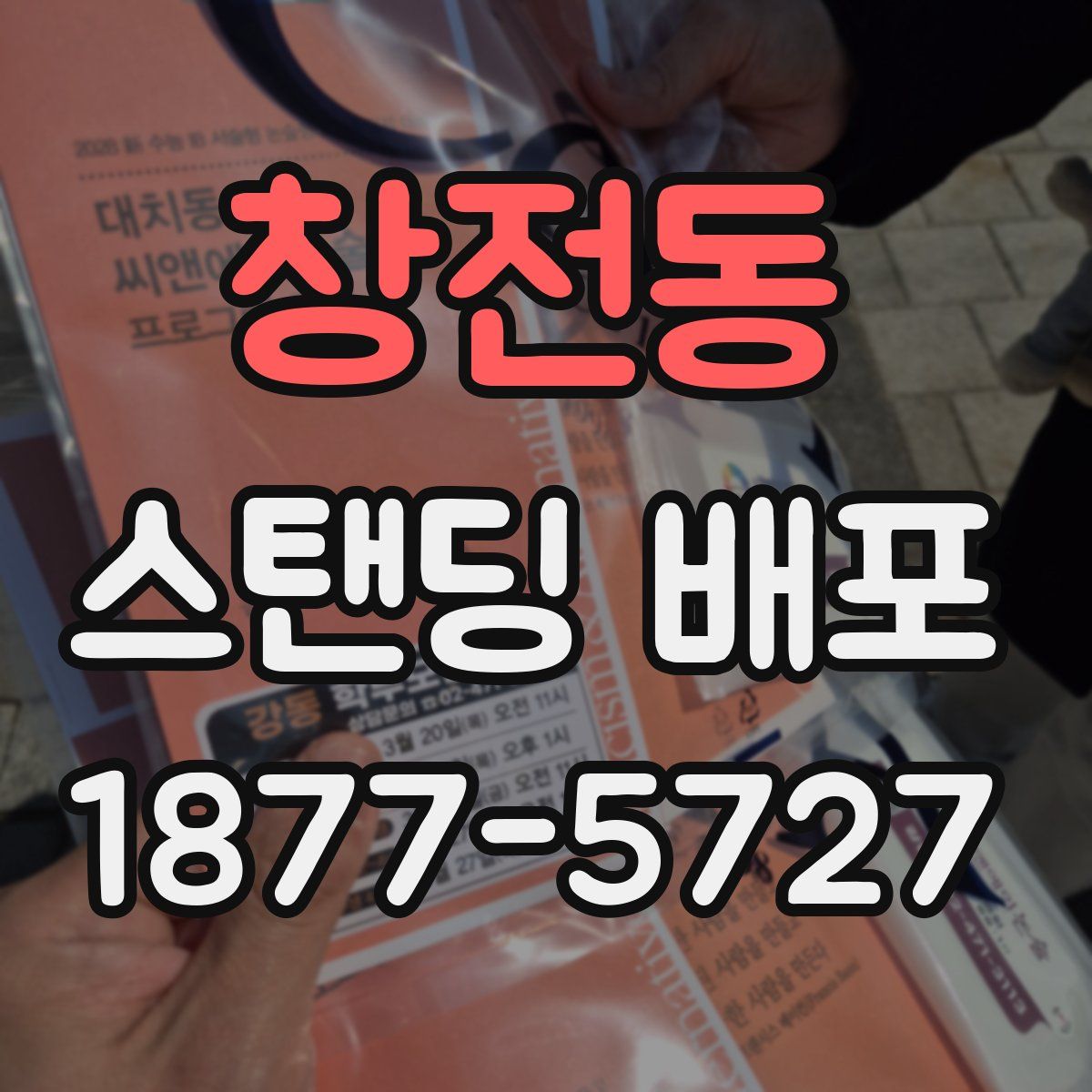 창전동 스탠딩 배포