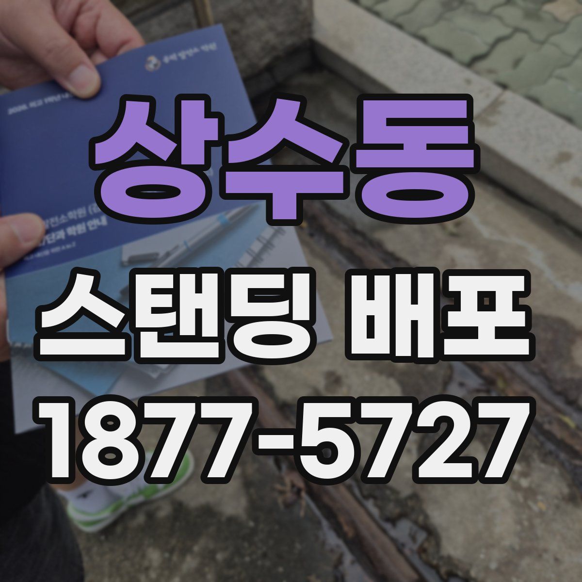상수동 스탠딩 배포