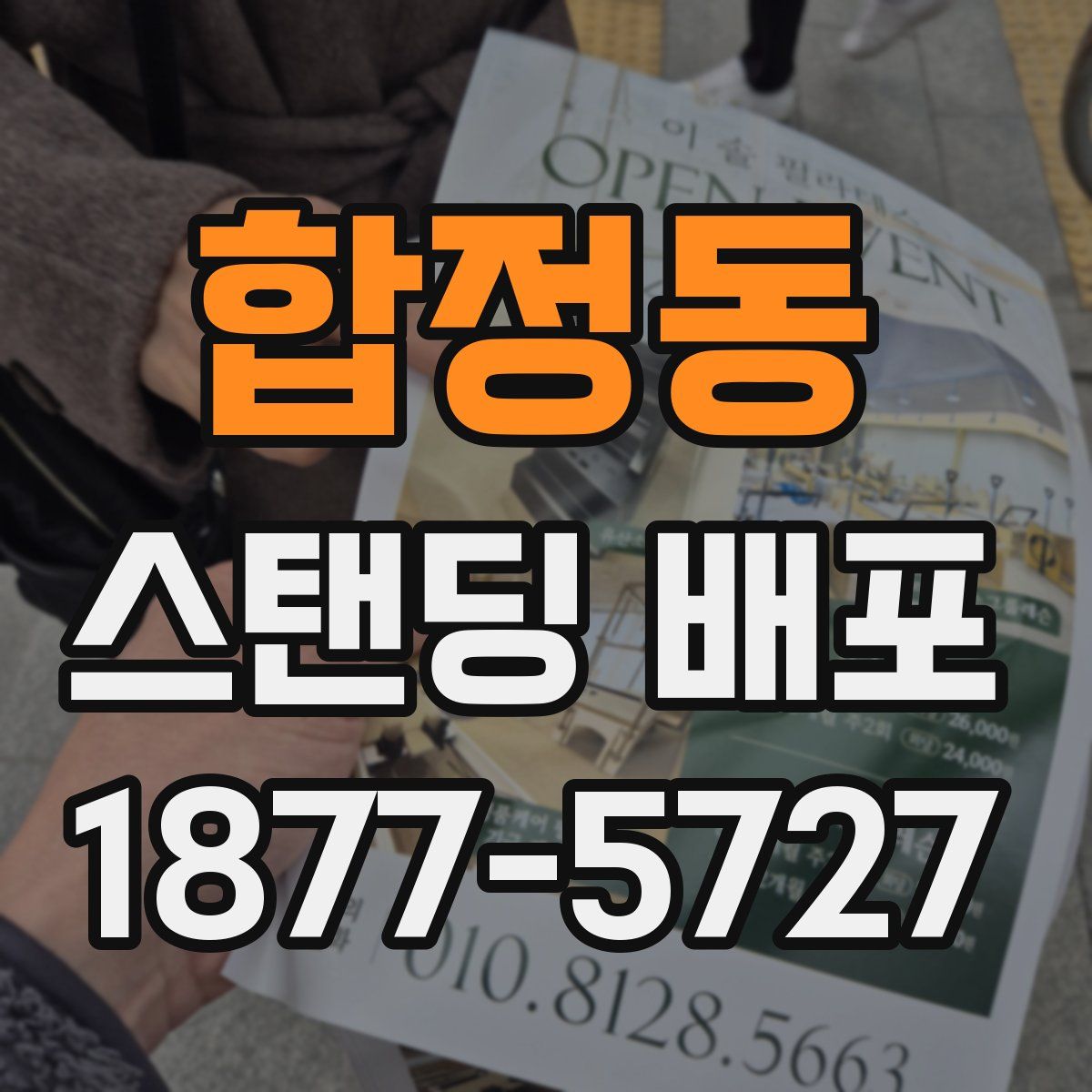 합정동 스탠딩 배포