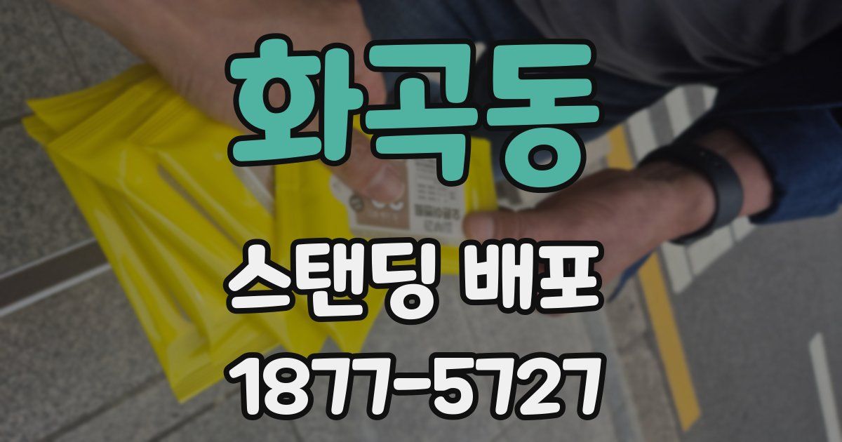 화곡동 스탠딩 배포
