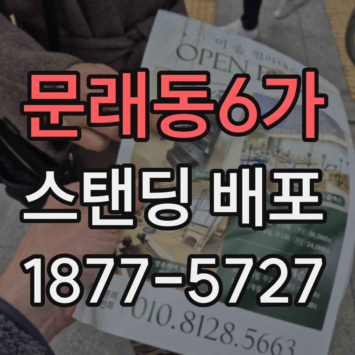 문래동6가 스탠딩 배포