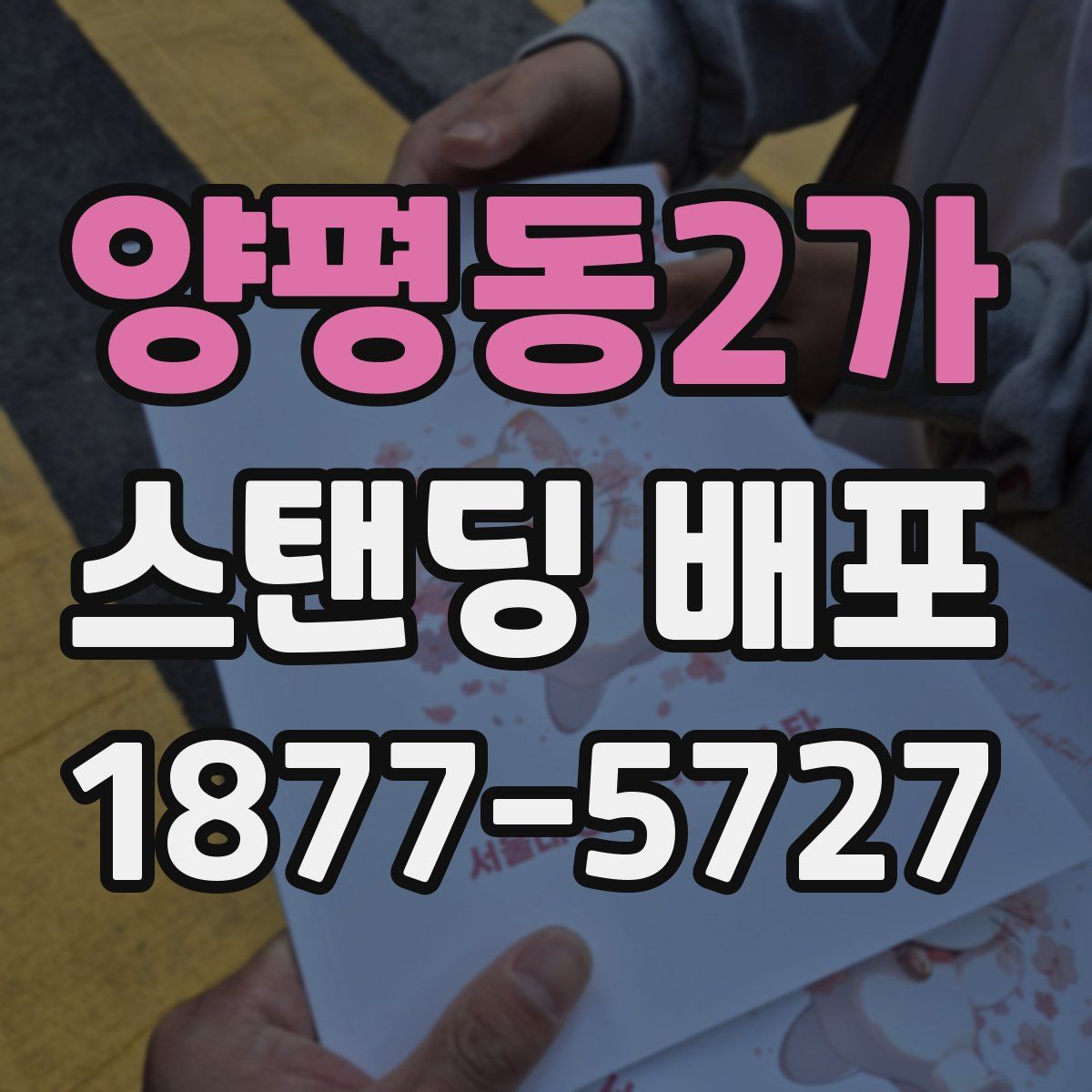 양평동2가 스탠딩 배포
