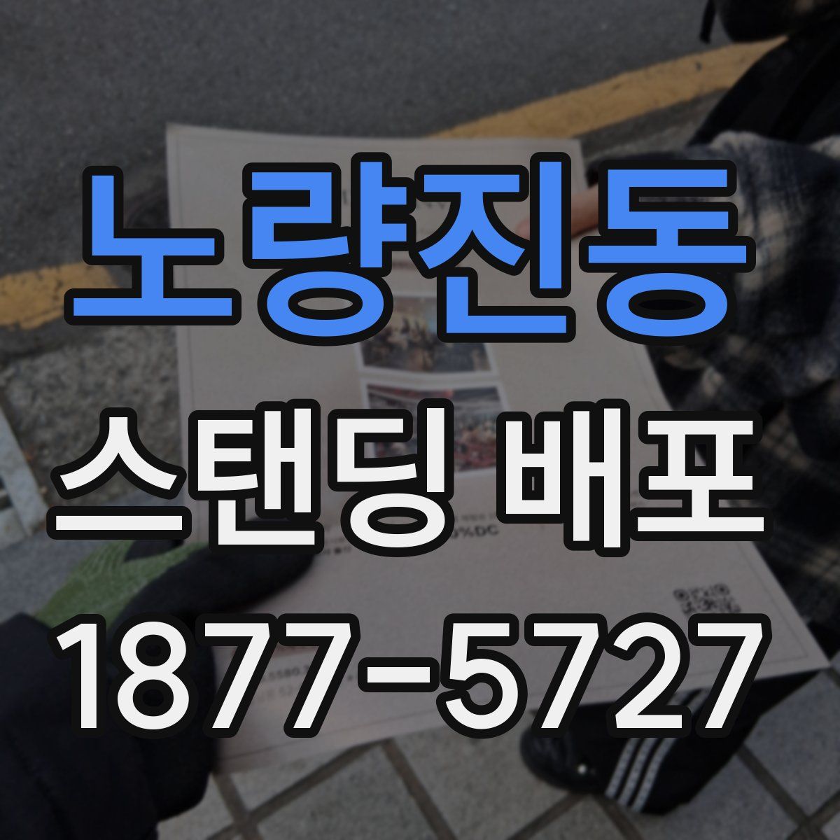 노량진동 스탠딩 배포