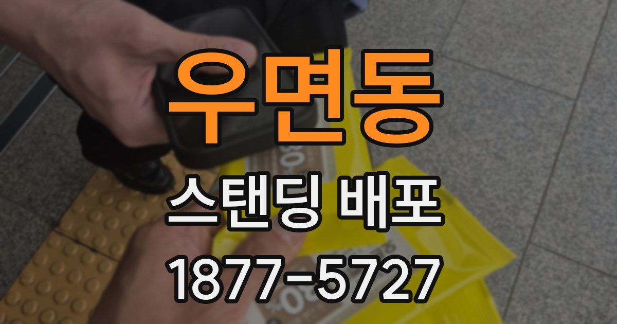 우면동 스탠딩 배포