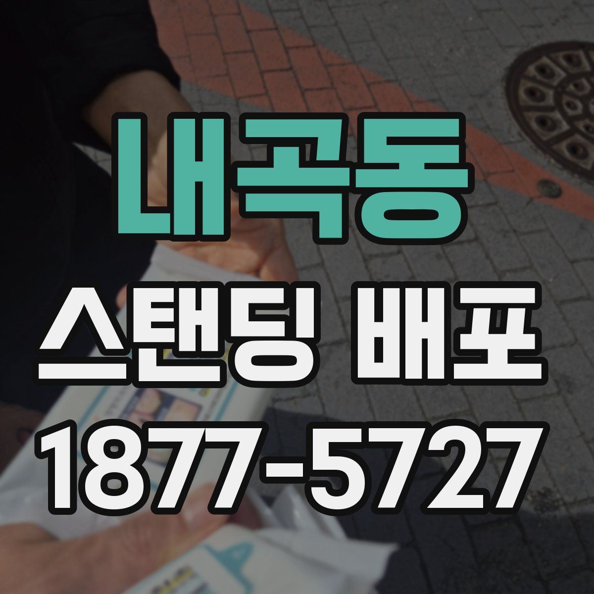 내곡동 스탠딩 배포