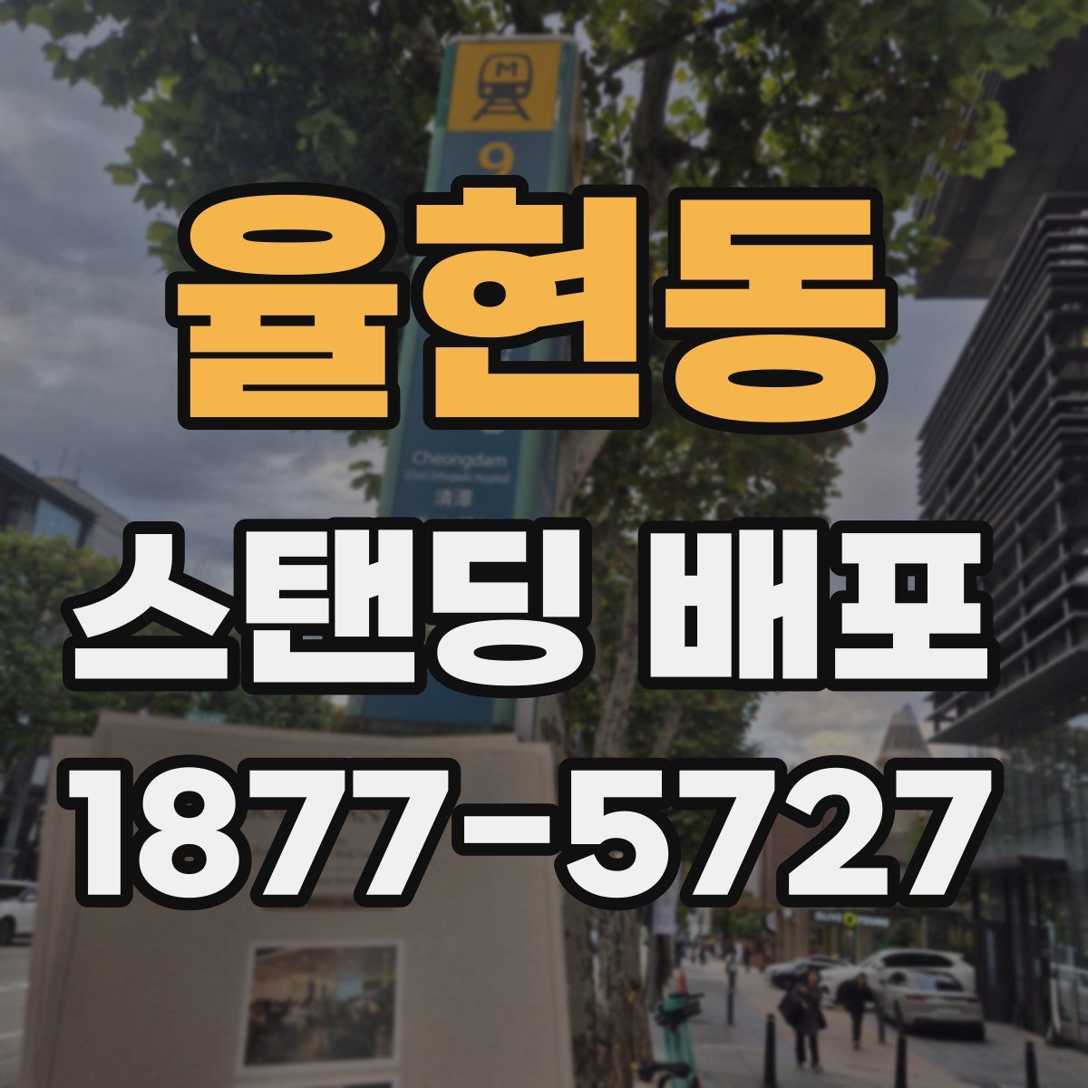 율현동 스탠딩 배포