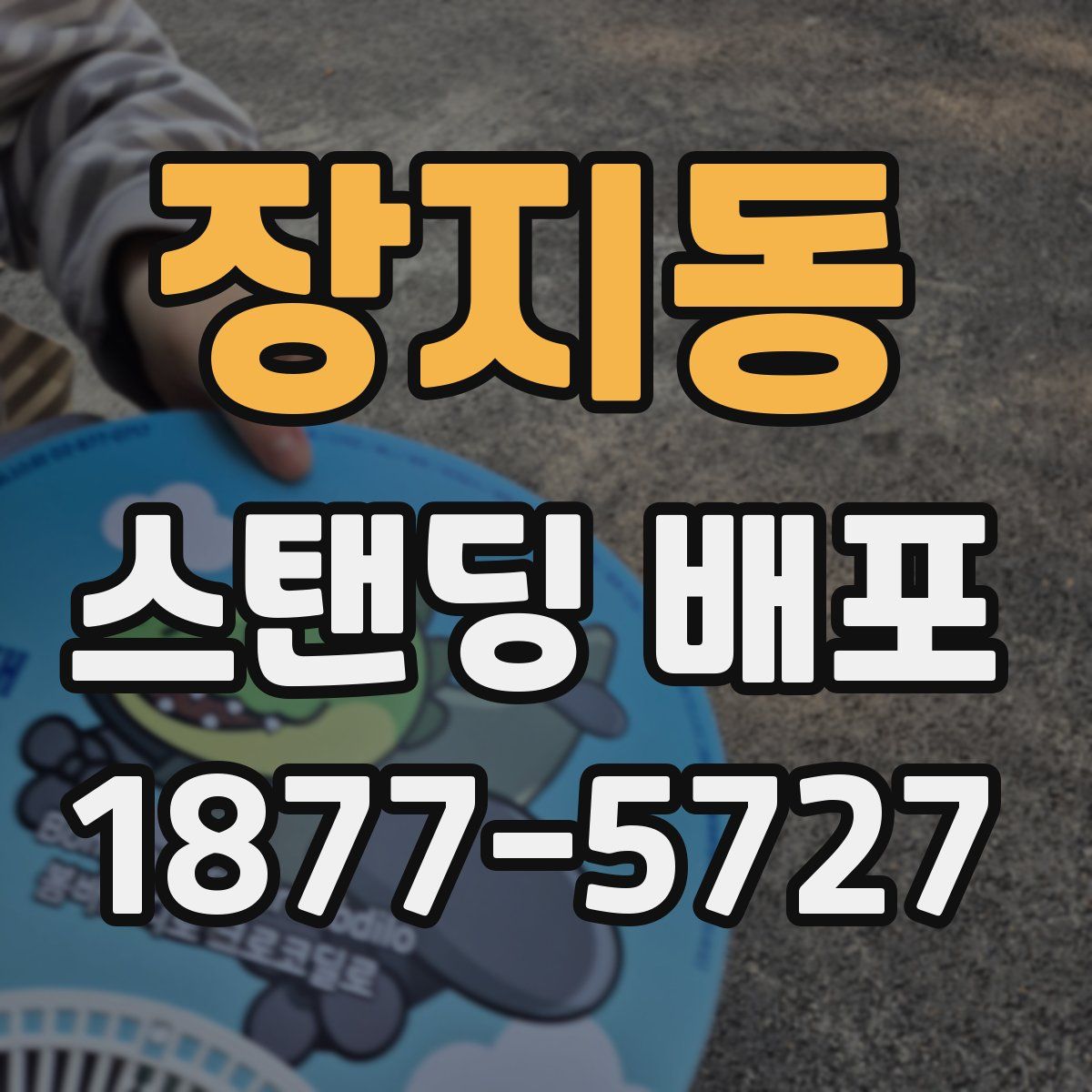 장지동 스탠딩 배포