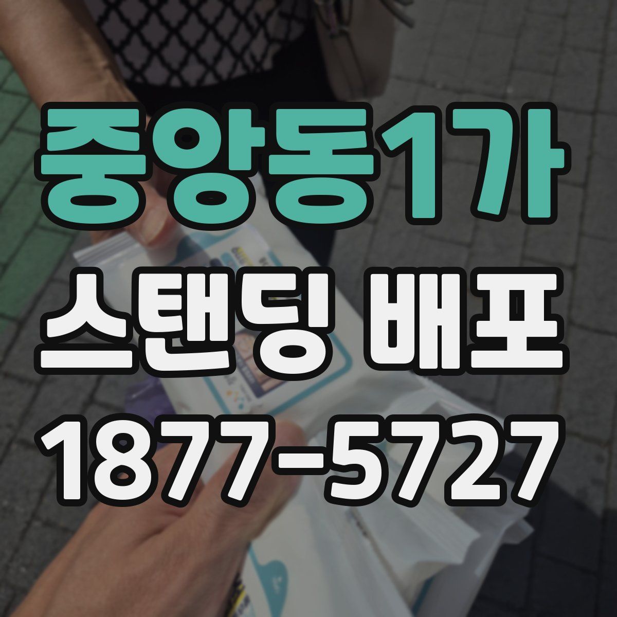 중앙동1가 스탠딩 배포