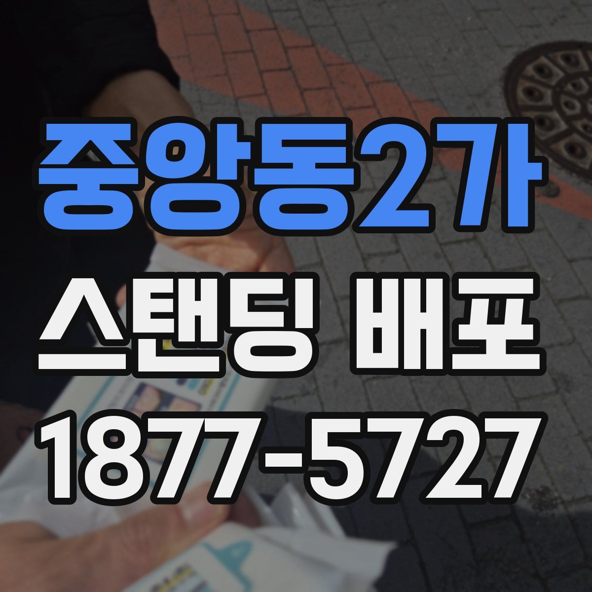 중앙동2가 스탠딩 배포