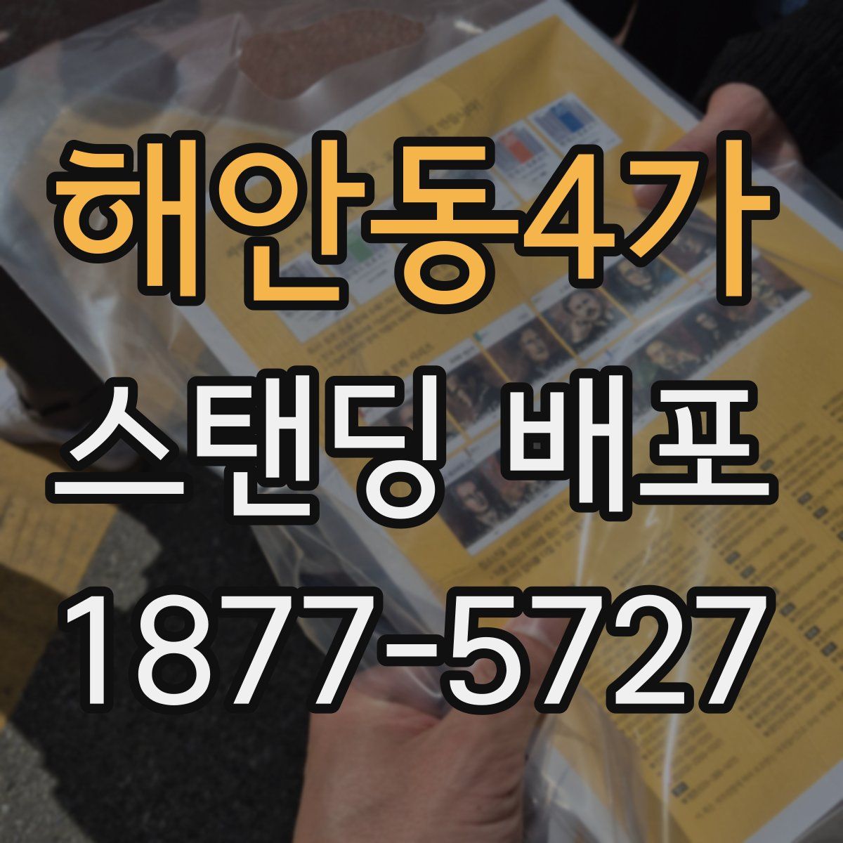해안동4가 스탠딩 배포