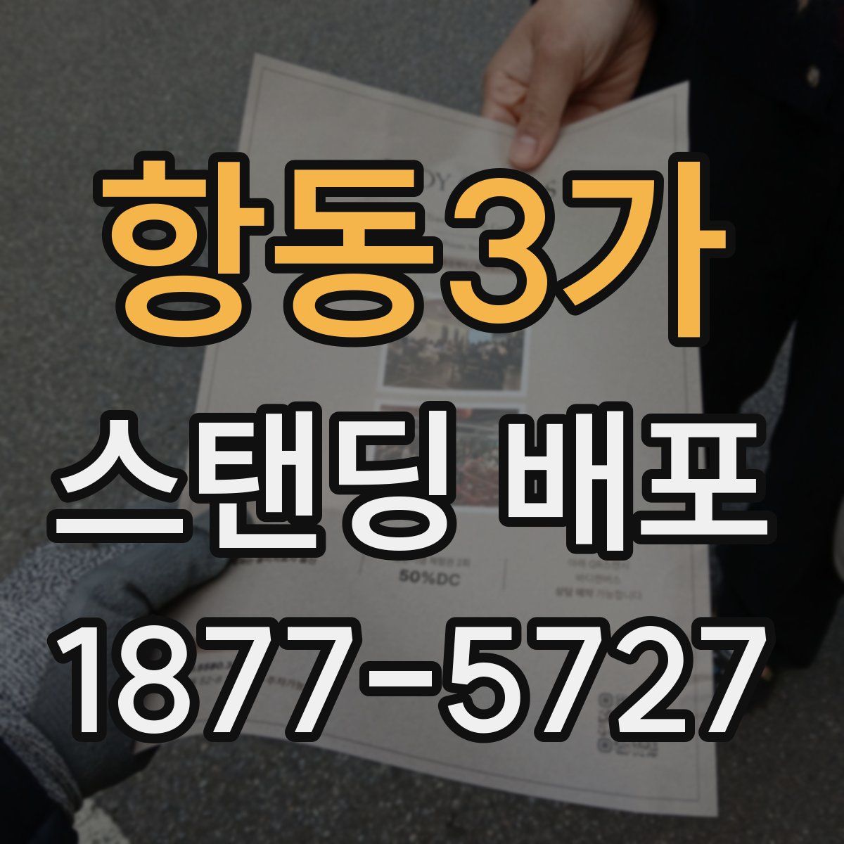 항동3가 스탠딩 배포