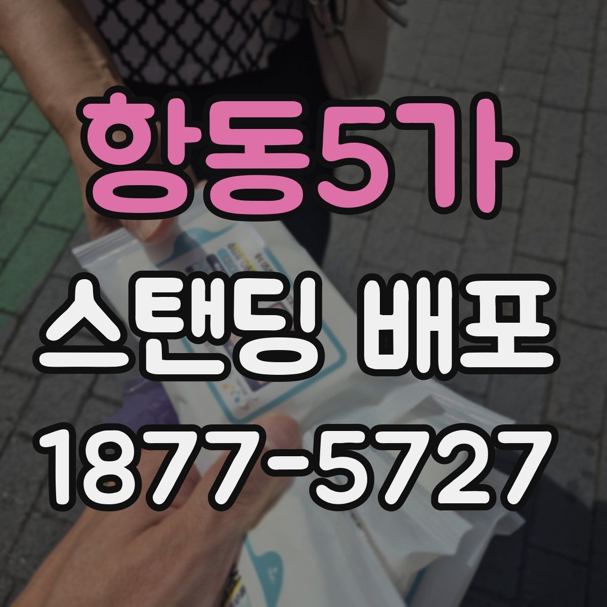 항동5가 스탠딩 배포