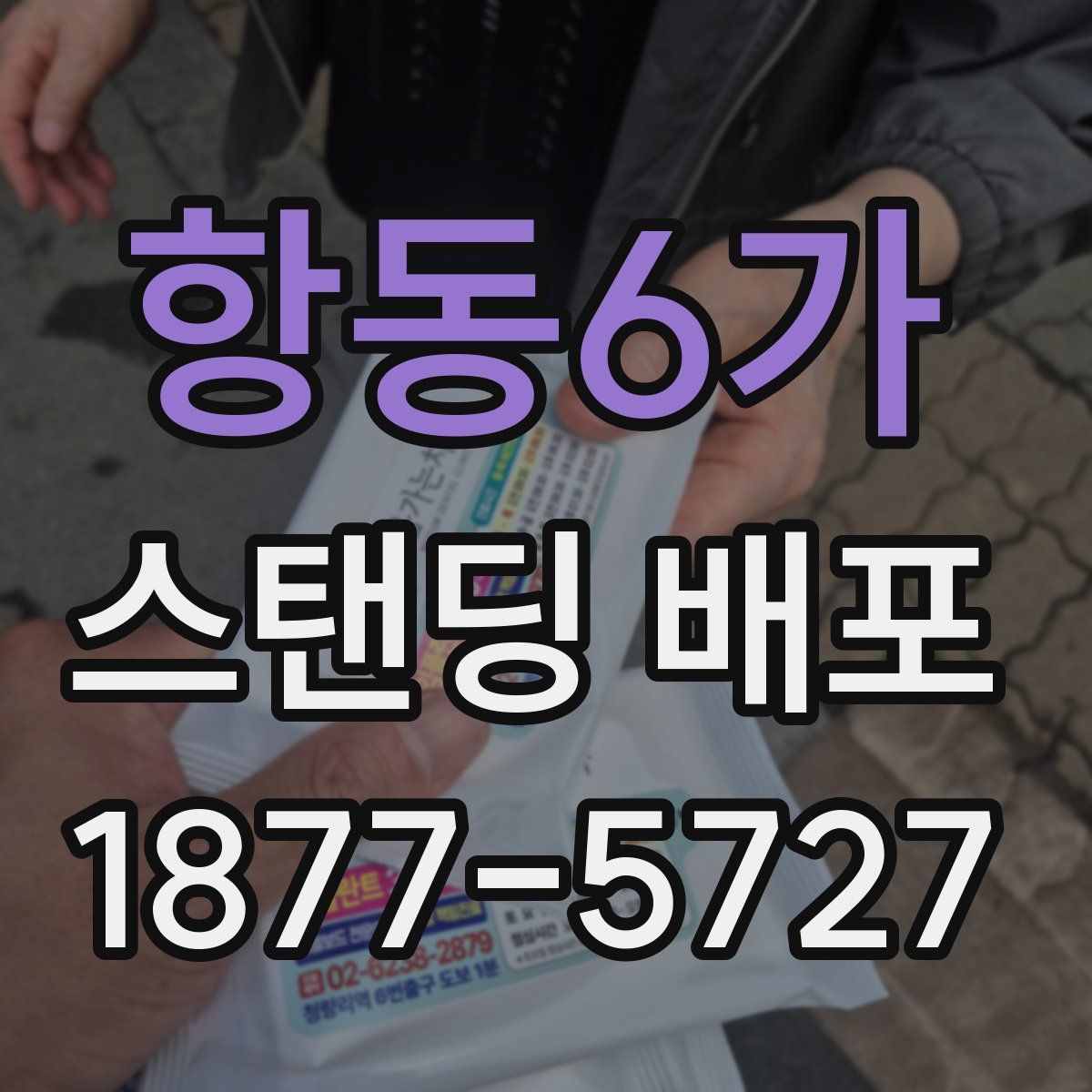 항동6가 스탠딩 배포