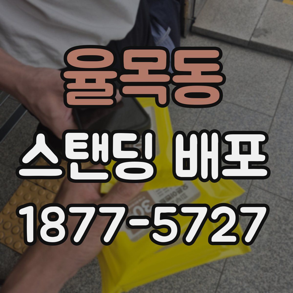 율목동 스탠딩 배포