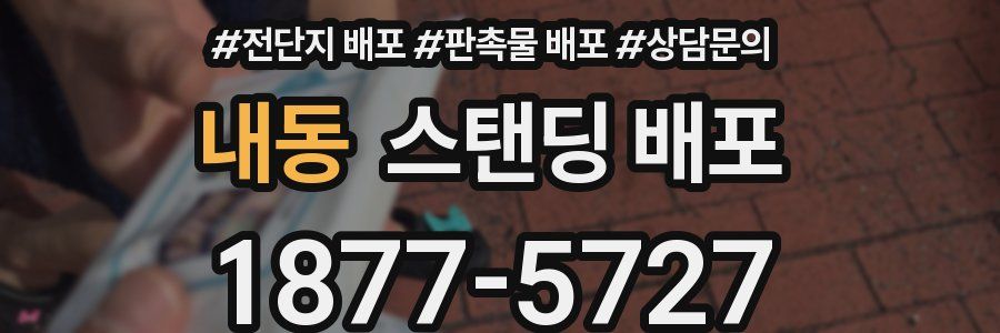 내동 스탠딩 배포
