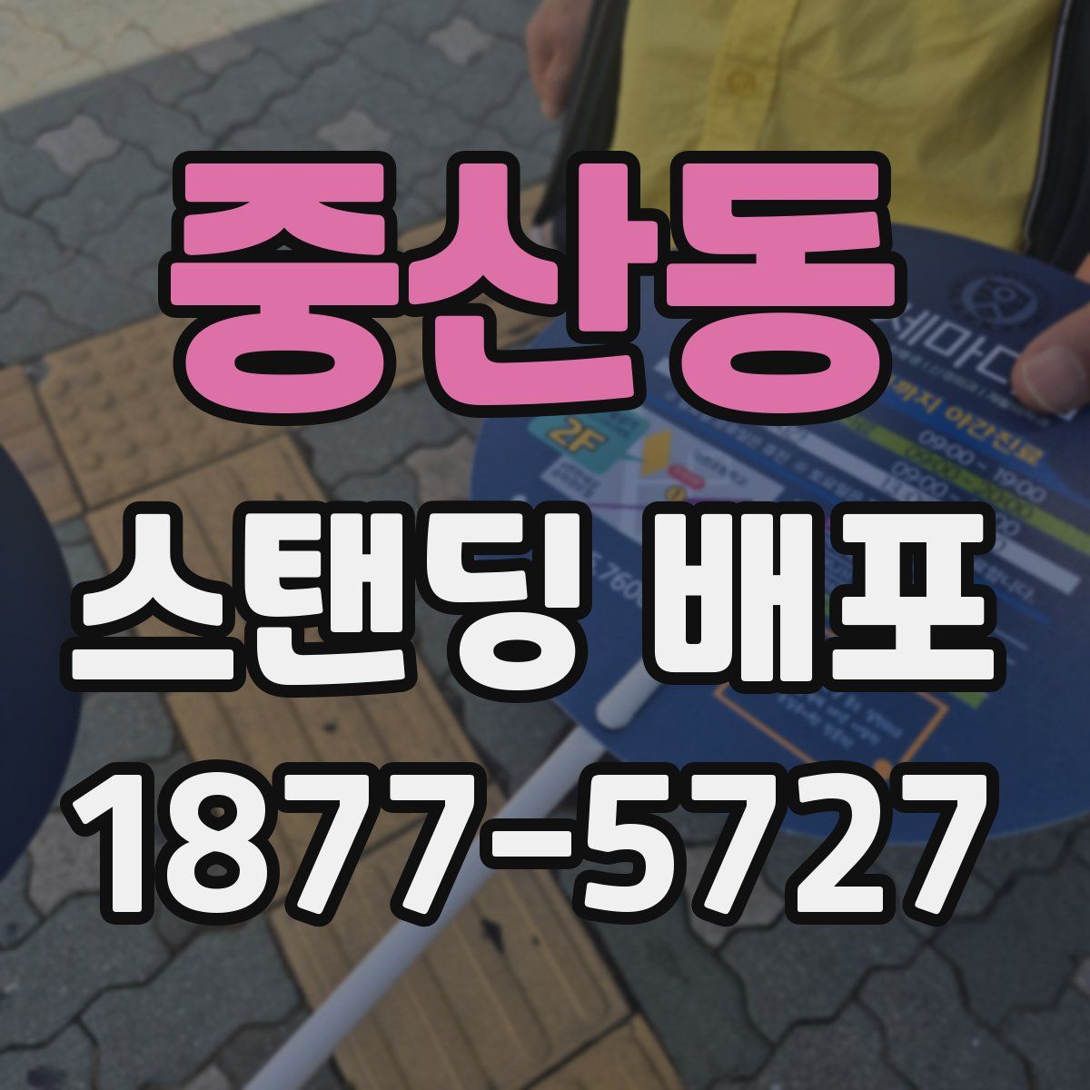 중산동 스탠딩 배포