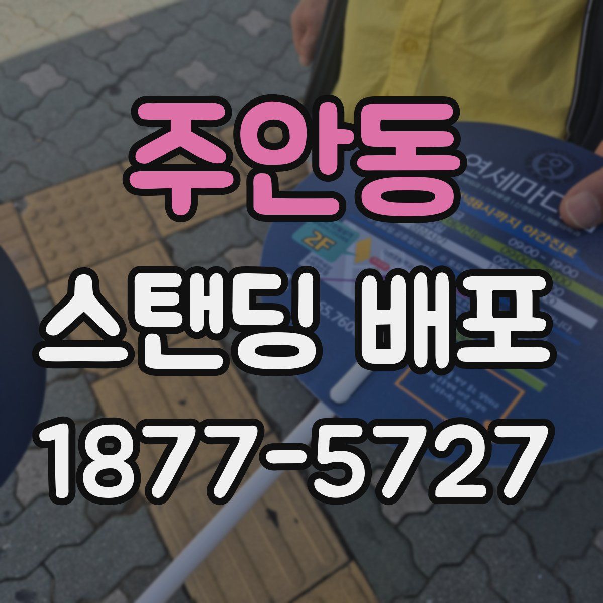 주안동 스탠딩 배포