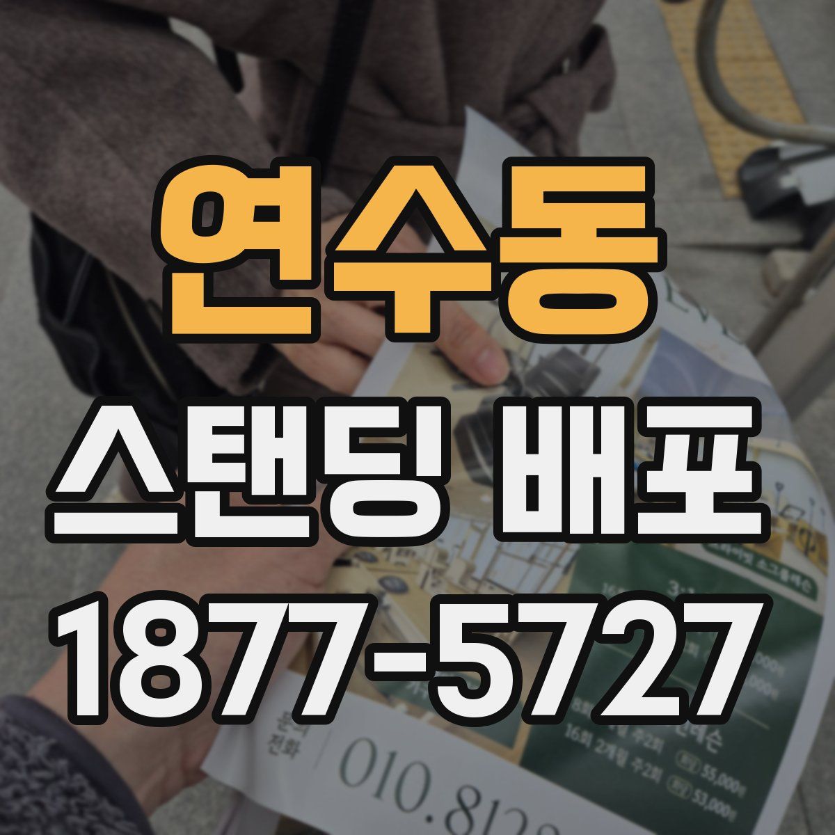 연수동 스탠딩 배포