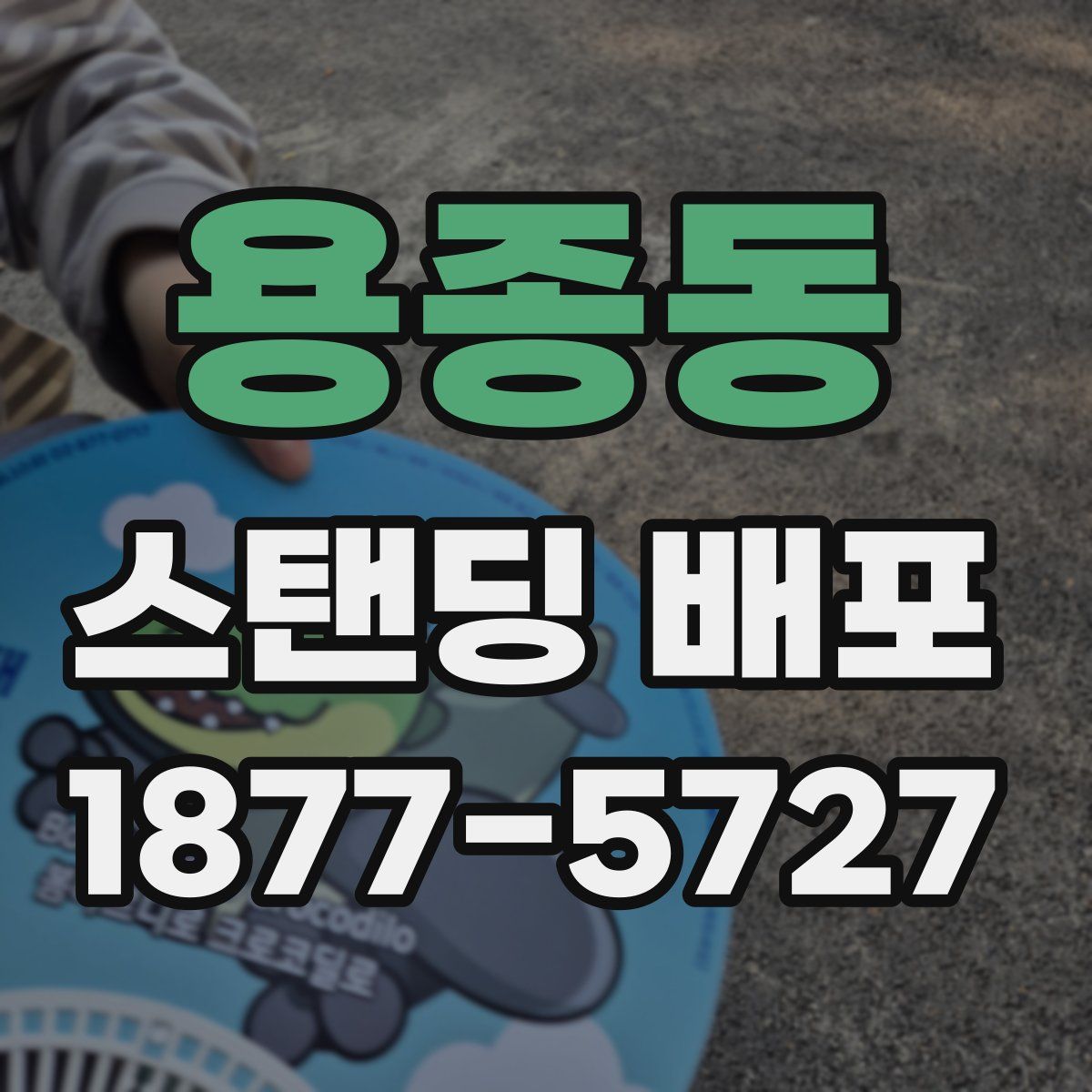 용종동 스탠딩 배포
