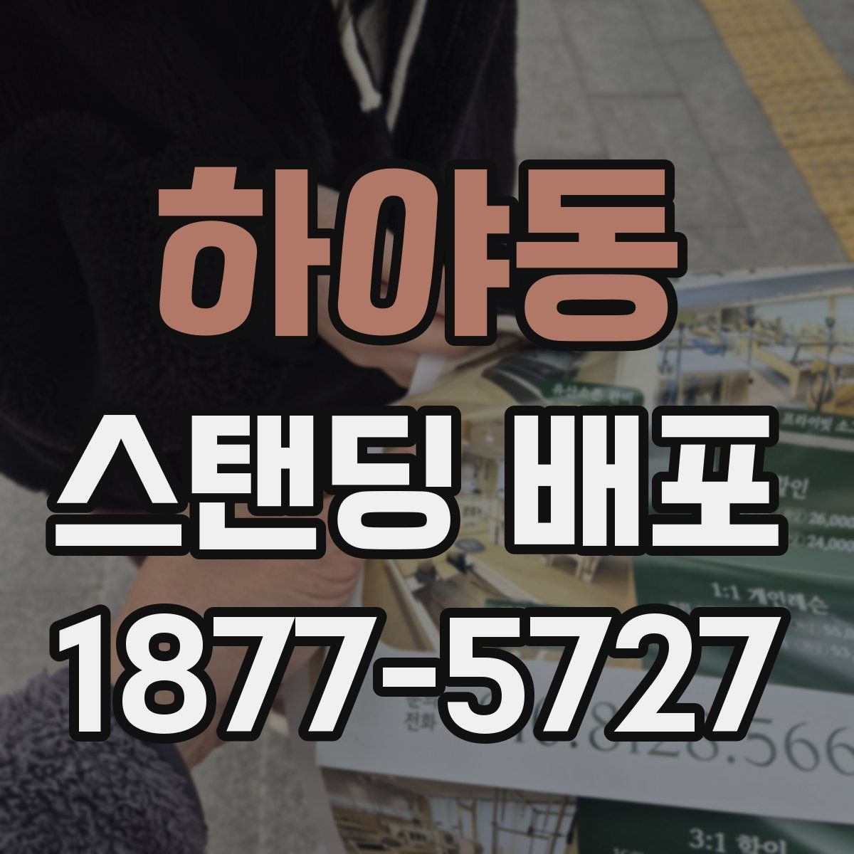 하야동 스탠딩 배포