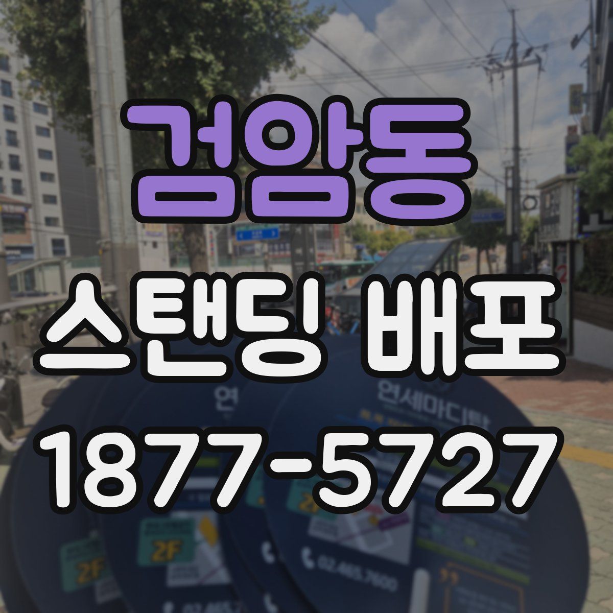 검암동 스탠딩 배포