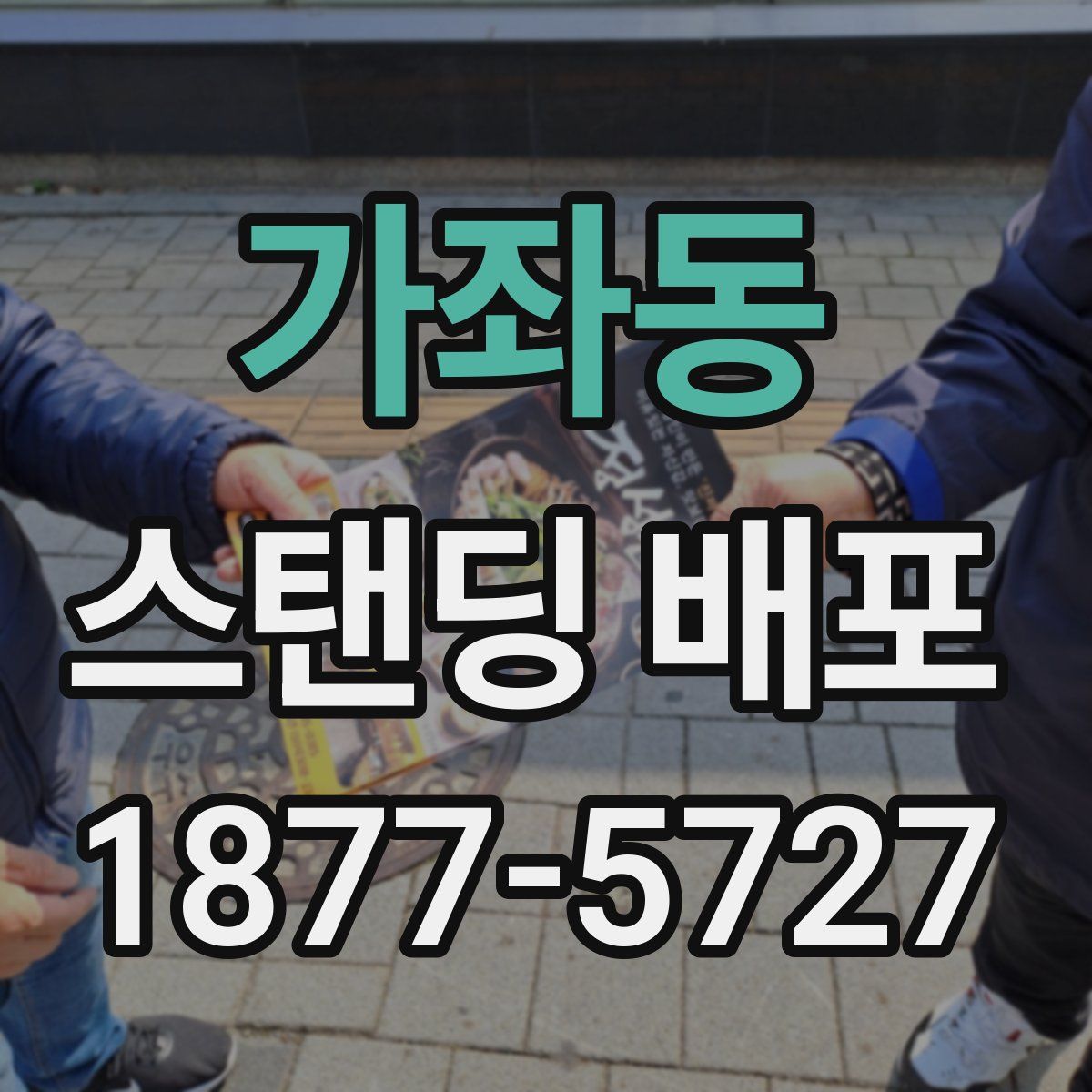 가좌동 스탠딩 배포